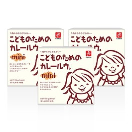 【日本CANYON】兒童咖哩塊MINI 75G 3入組